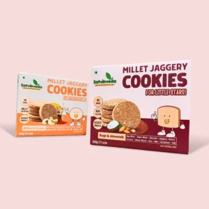 Ragi Almonds Cookies 200g+ Millets Cashew Cookies 200g