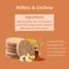 SV Millets Cashew Cookies 200g Ingredients