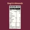 SV Ragi Almonds Cookies 200g Nutrition Facts
