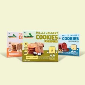 SV JC + MC + RC Millet Jaggery Cookies Combo of 3