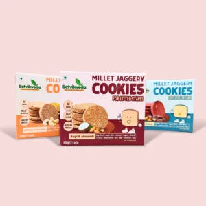 SV RA + MC + RC Millet Jaggery Cookies Combo of 3