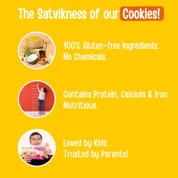 SV Amaranth Cashew Cookies 90g The Satvikness SV Amaranth Cashew Cookies 90g The Satvikness