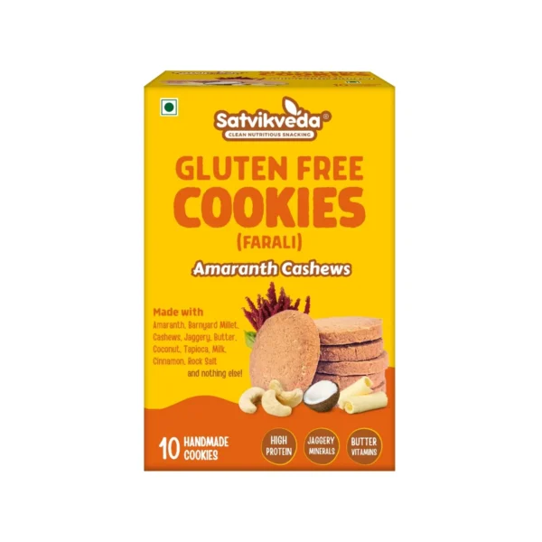 SV Amaranth Cashew Farali Cookies 90g Main