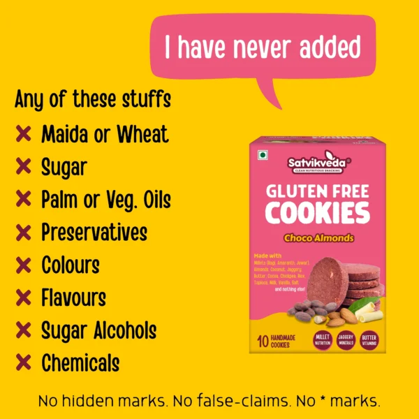 SV Gluten Free Choco Almonds Cookies I have Never Added SV Gluten Free Choco Almonds Cookies I have Never Added