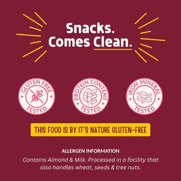 SV Gluten Free Choco Almonds Cookies Snacks Comes Clean SV Gluten Free Choco Almonds Cookies Snacks Comes Clean
