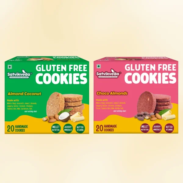 SV Gluten Free Cookies 180g Combo of 2 with BG