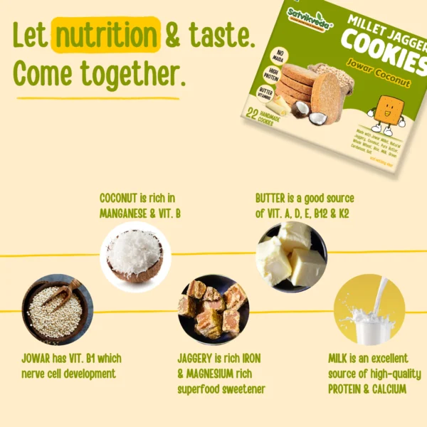 SV Jowar Coconut Cookies Nutrition & Taste SV Jowar Coconut Cookies Nutrition & Taste