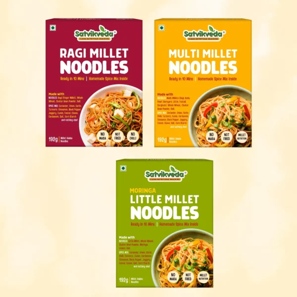 SV Millet Noodles 192g Combo of 3 with BG